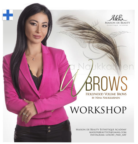 W-Brows, Hollywood Volyme Brows, Master Class, 26-27.8.2022